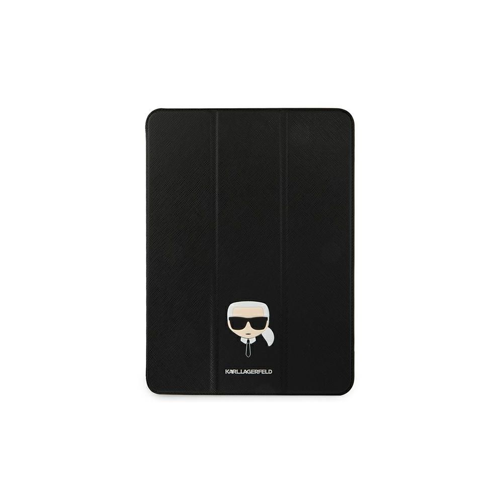 Karl Lagerfeld Metal Saffiano Pouzdro pro iPad Pro 12.9 (2021) Black Nové