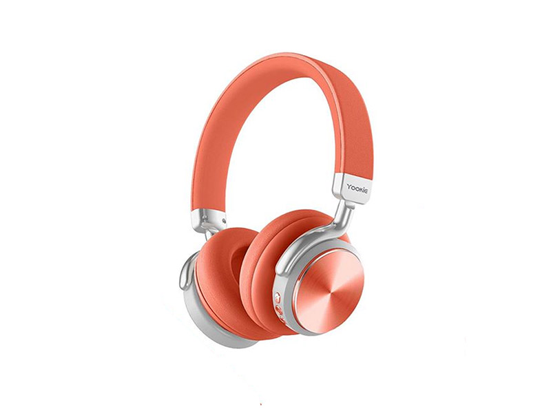 Bluetooth sluchátka Yookie YK S3, AUX, červená Nové