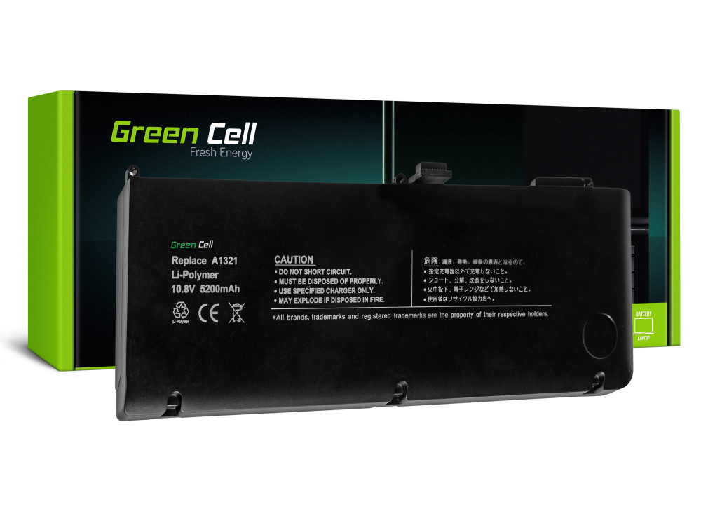 GreenCell Baterie pro Apple Macbook Pro 15 2009-2010 Nové