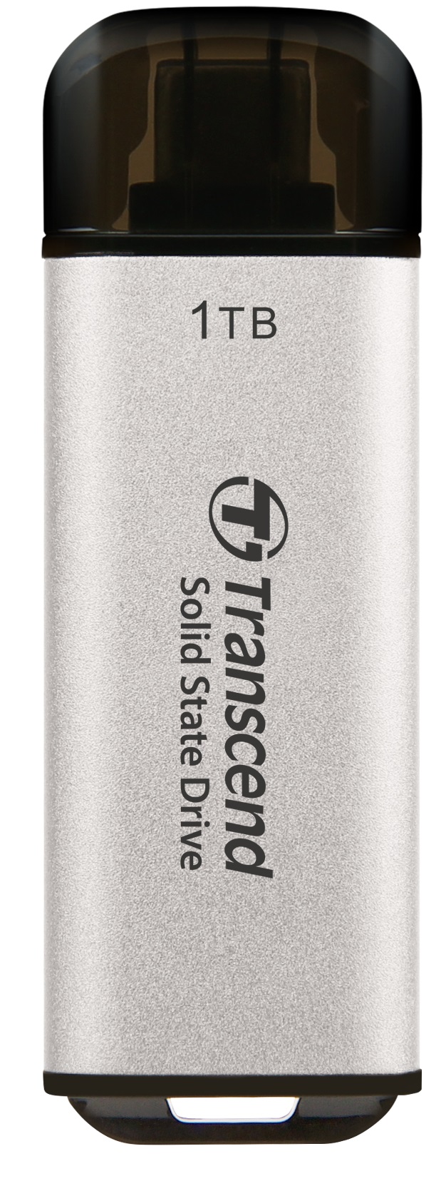 TRANSCEND Externí SSD ESD300S 1TB, External SSD, USB 10Gbps, Type C, stříbrná