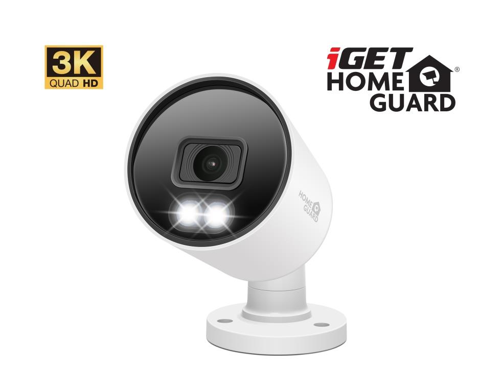 iGET HOMEGUARD HGPRO858 - venkovní 3K CCTV kamera s LED svícením a zvukem