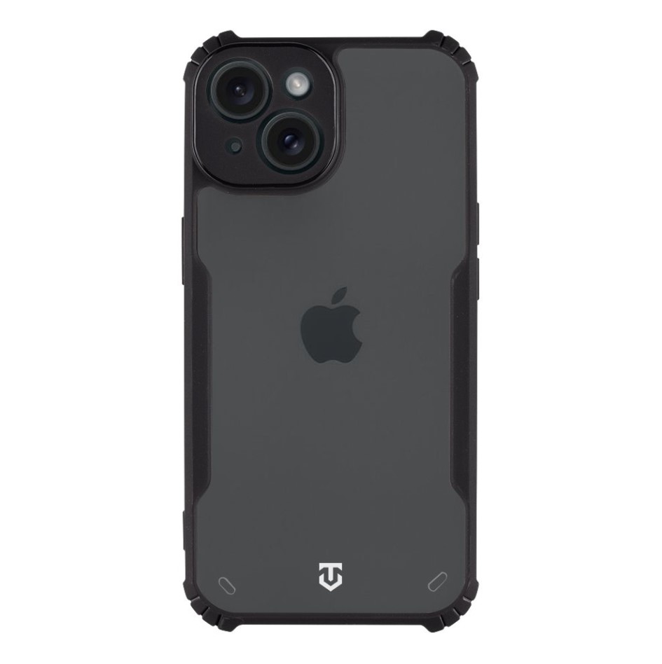 Tactical Quantum Stealth Kryt pro Apple iPhone 15 Clear/Černý Nové