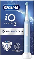 Oral-B iO3 Ice Blue elektrický zubní kartáček, magnetický, 3 režimy, časovač, tlakový senzor, modrý