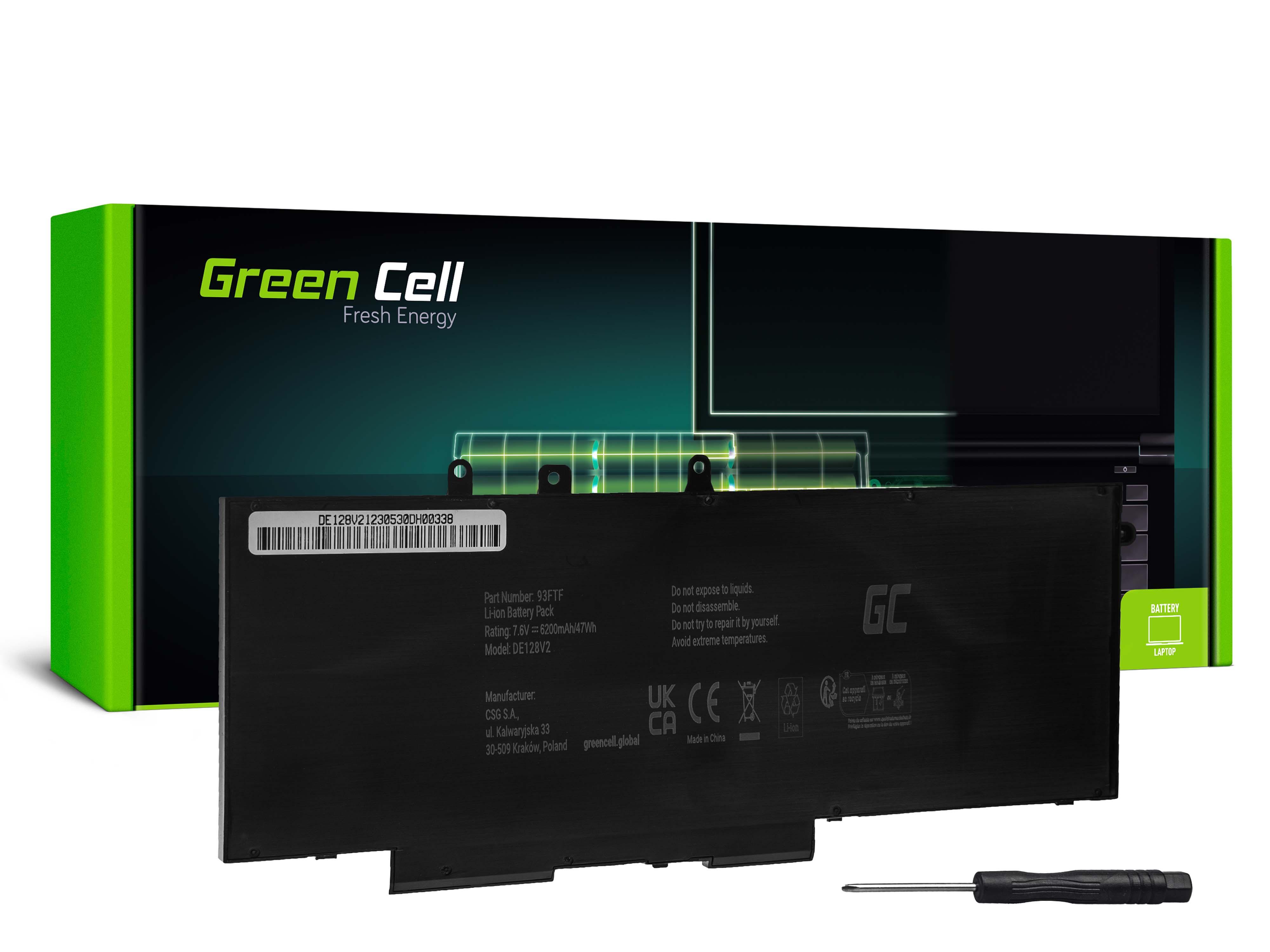 GreenCell Baterie pro Dell Latitude 5280 5290 5480 Nové