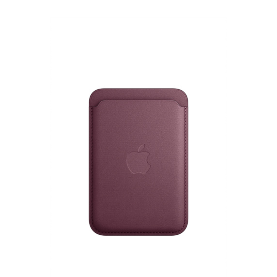 Apple FineWoven peněženka s MagSafe iPhone, morušově rudá MT253ZM/A iPhone FineWoven Wallet with MagSafe - Mulberry