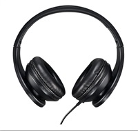 ACER Headset AHW115, skládací, zabudovaný mikrofon, měnič 40mm, impedance 32 Ohm, frekvence 20Hz-20kHz, černá (Retail p
