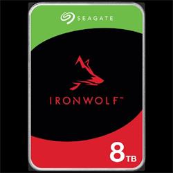 Seagate IronWolf 3,5" - 8TB (NAS) 5400rpm/SATA-III/256MB