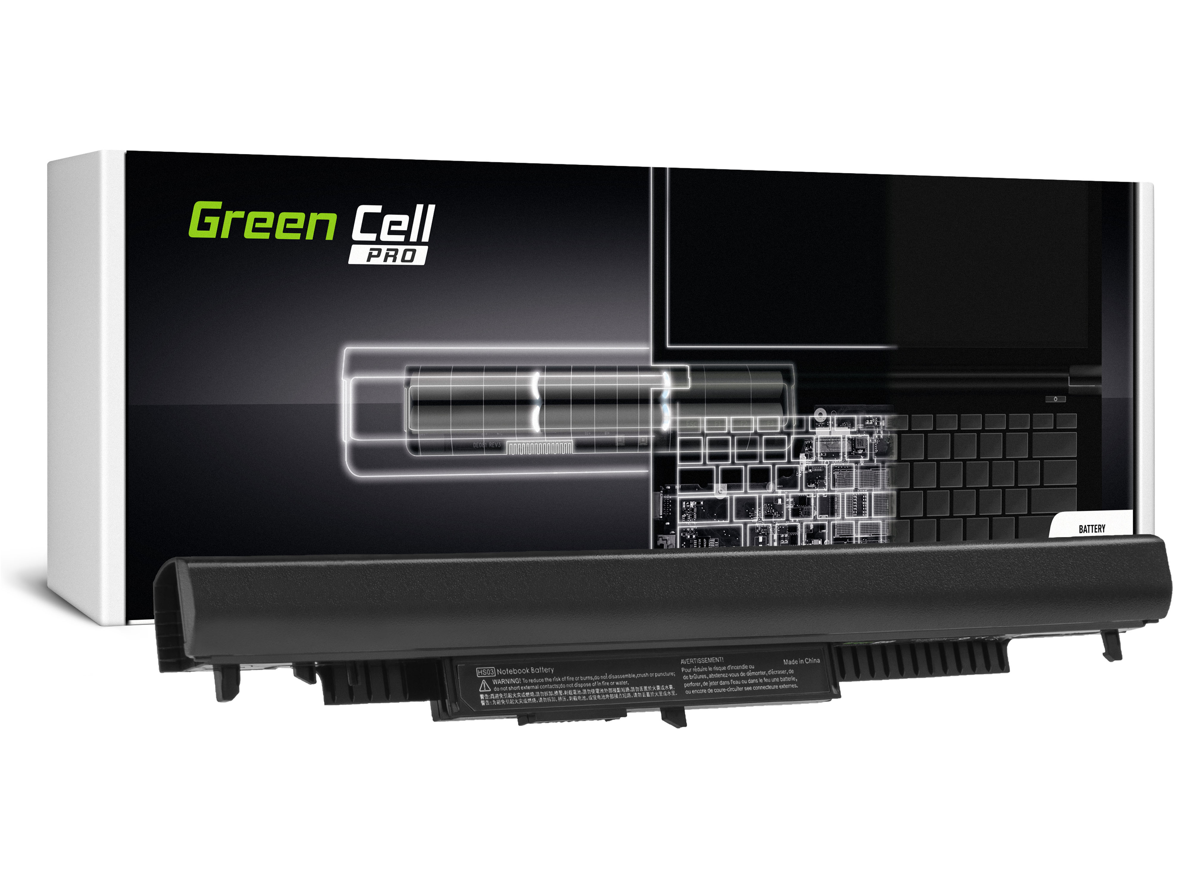 GreenCell Baterie do notebooku pro HP 14 15 17 HP 240 245 250 255 G4 G5 Nové
