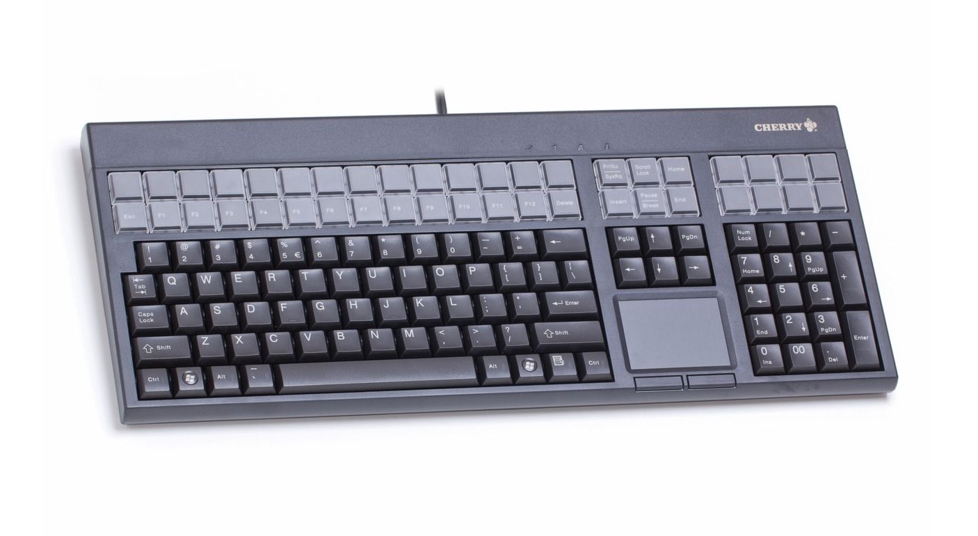 Cherry G86-71401 POS Keyboard wTouchPad, UK Nové