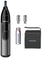 Philips NT3650/16 zastřihovač, na chloupky v nose, chloupky v uších, obočí, voděodolný, 2 nástavce, na baterie