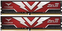 Teamgroup DDR4 64GB 3000MHz CL16 (2x32GB) TTZD464G3000HC16CDC01 DIMM DDR4 64GB 3000MHz, CL16, (KIT 2x32GB), T-FORCE ZEUS Gaming Memory (Red)