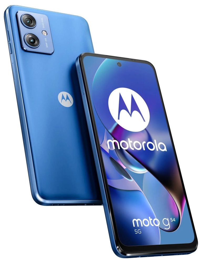 Motorola Moto G54 Power Edition - Pearl Blue 6,5" / single SIM + eSIM/ 12GB/ 256GB/ 5G/ Android 13