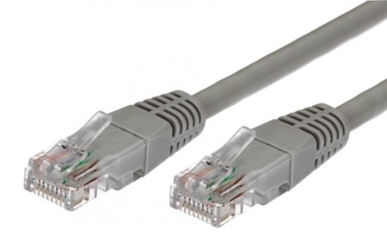 TB Touch Patch kabel, UTP, RJ45, cat6, 1m, šedý