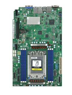 SUPERMICRO MB 1xSP6 (Epyc 8004), 6x DDR5, (3xMCIO Pcie5x8) (2xMCIOx8 Sata), 2xM.2, PCIe 5.0 (1x16 1x32) 2x10Gb,IPMI WIO