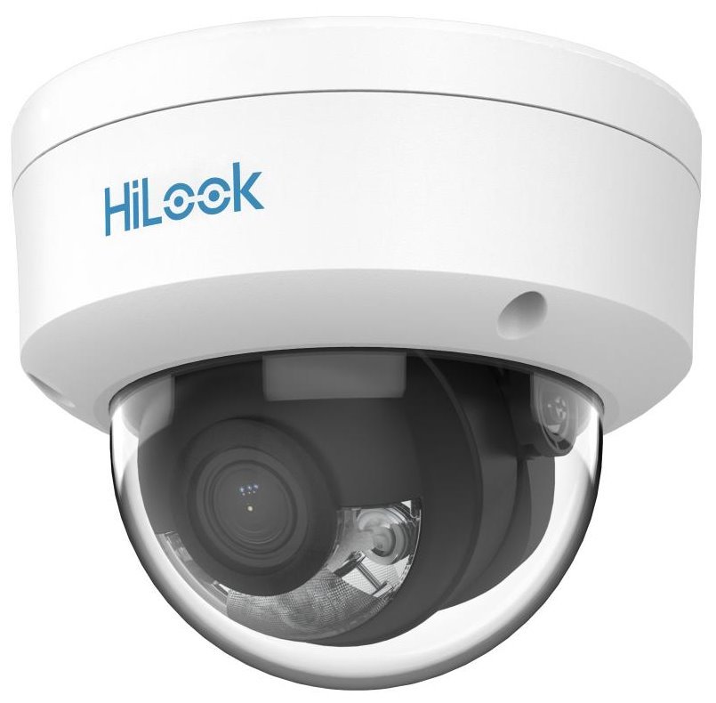 HiLook IP kamera IPC-D159H(D)/ Dome/ rozlišení 5Mpix/ objektiv 2.8mm/ ColorVu/ krytí IP67/ IK08/ LED30m