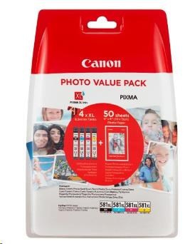 Canon cartridge INK CLI-581XL BK/C/M/Y PHOTO VALUE