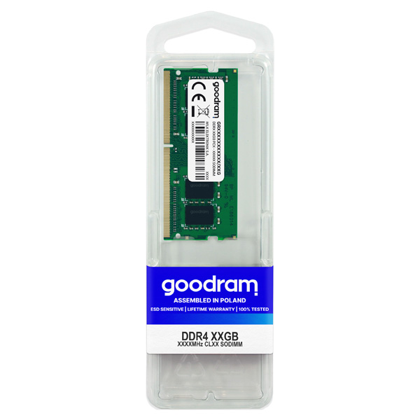 GOODRAM SODIMM DDR4 32GB PC4-25600 (3200MHz) CL22 Nové