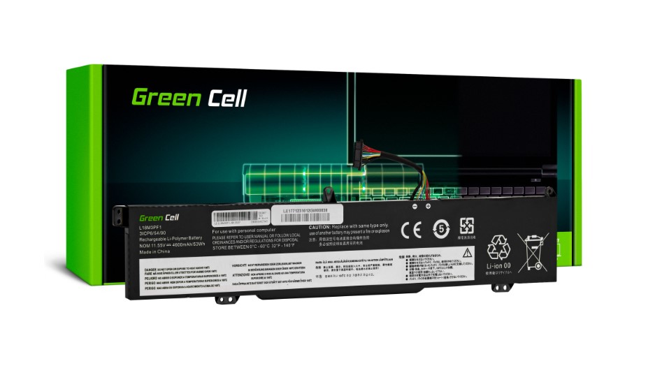 GreenCell Green Cell L19C3PF9 Baterie pro notebooky Lenovo Ideapad L340 - 4600mAh Nové