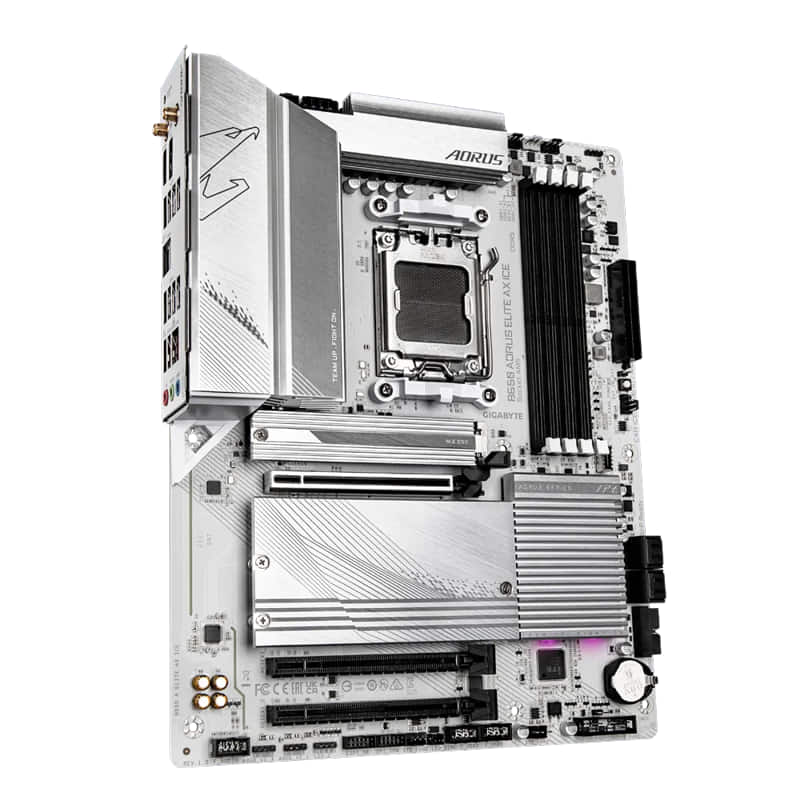 GIGABYTE MB Sc AM5 B650M AORUS ELITE AX ICE, AMD B650, 4xDDR5, 1xDP, 1xHDMI, WI-FI, mATX