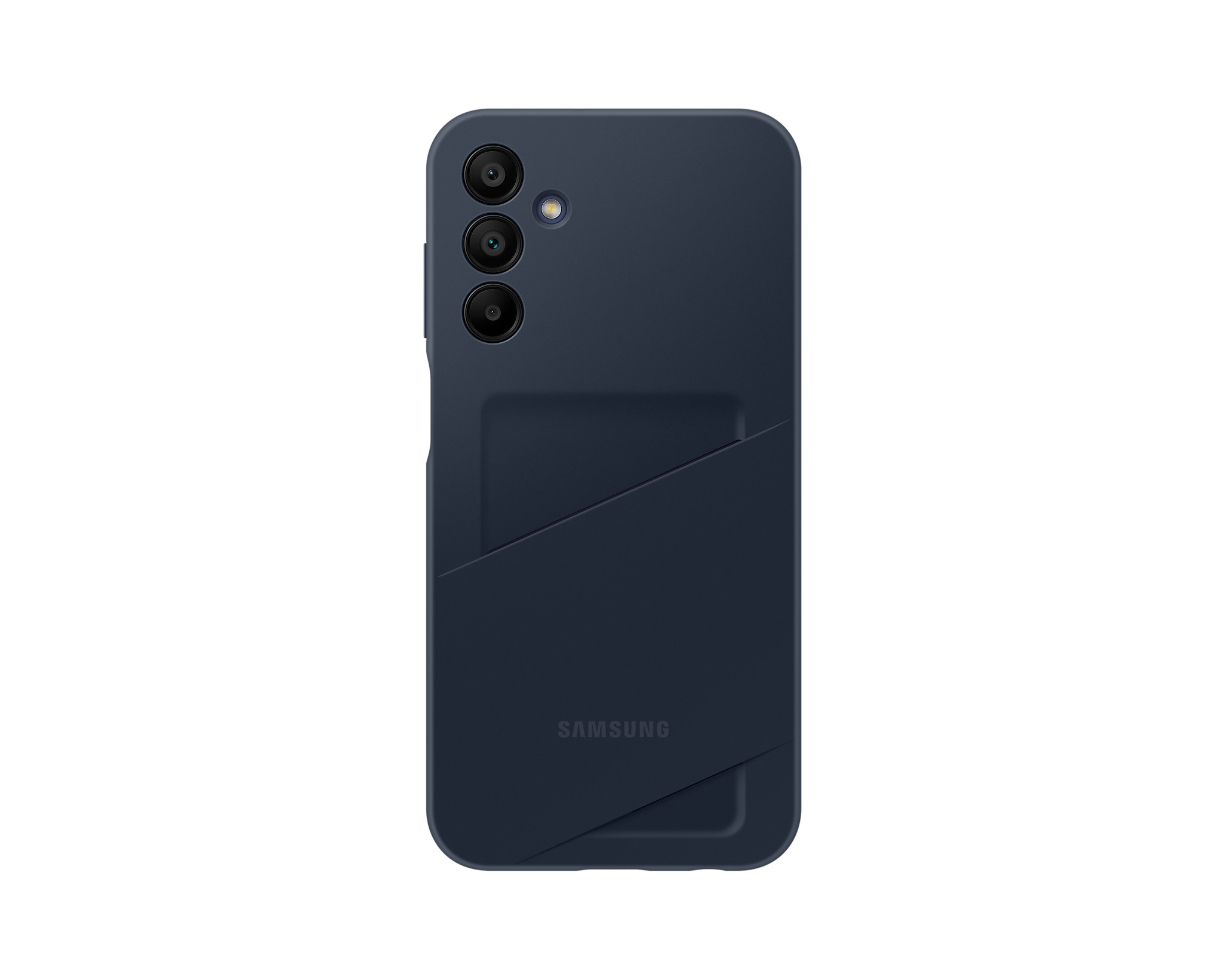 Samsung zadní kryt s kapsou EF-OA156T pro Galaxy A15 tmavě modrý