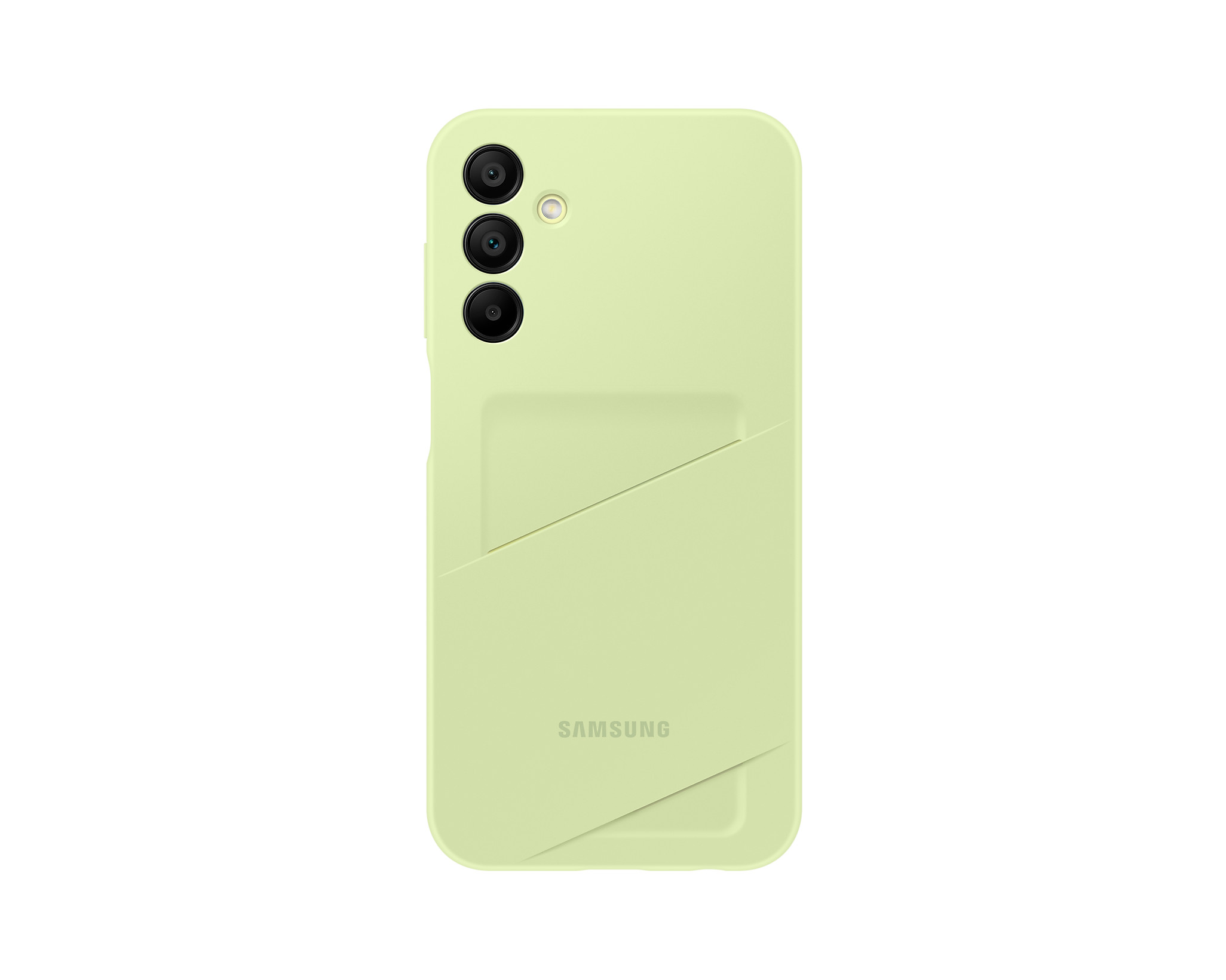 Samsung Zadní kryt s kapsou na kartu A15 Lime