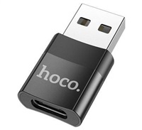 Adapter OTG HOCO UA17 z USB-C na USB konektor, černá