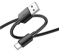 Data kabel HOCO X96, USB-C, 1m, 3A, černá