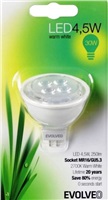 EVOLVEO EcoLight, LED žárovka 4,5W, patice MR16 (GU5.3), blister