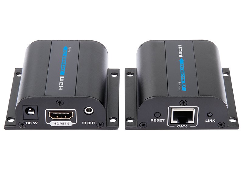 PremiumCord HDMI extender na 60m přes jeden kabel Cat5e/Cat6 PREMIUMCORD HDMI extender na 60m přes jeden kabel Cat5e/Cat6
